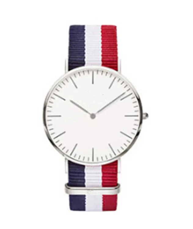 

High Quality Colorful nato Nylon straps watch For Men & Women, Red;blue;black;white;brown;colorful;etc.