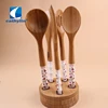 Cathylin best selling wooden kitchenware, kitchen utensil tools set