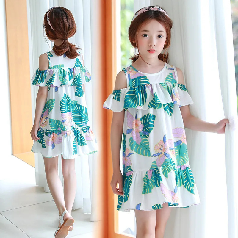 Как выглядят 7 летние дети Source 2017 Baby Mädchen Party Kleid Kinder Kleider Designs Kinder Kleid Blumen 