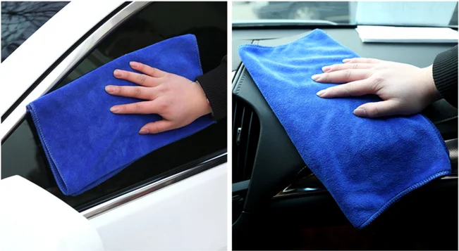 Custom microfibre cleaning cloth/wash cloth