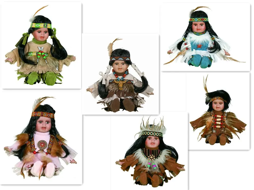 golden keepsakes native american doll