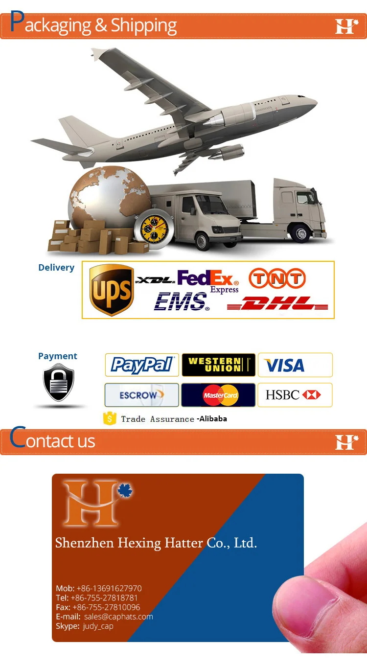 Shipping and payment