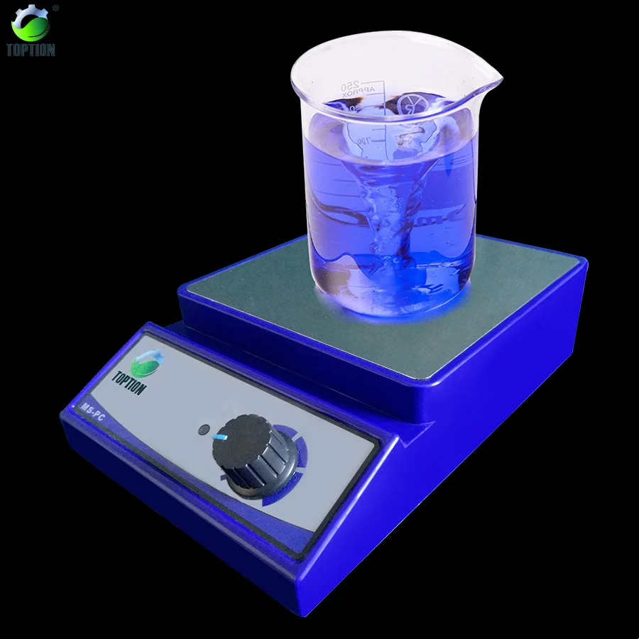 Laboratory Mini Magnetic Stirrer Mixer With Stir Bar 3000 Rpm 0.86w ...