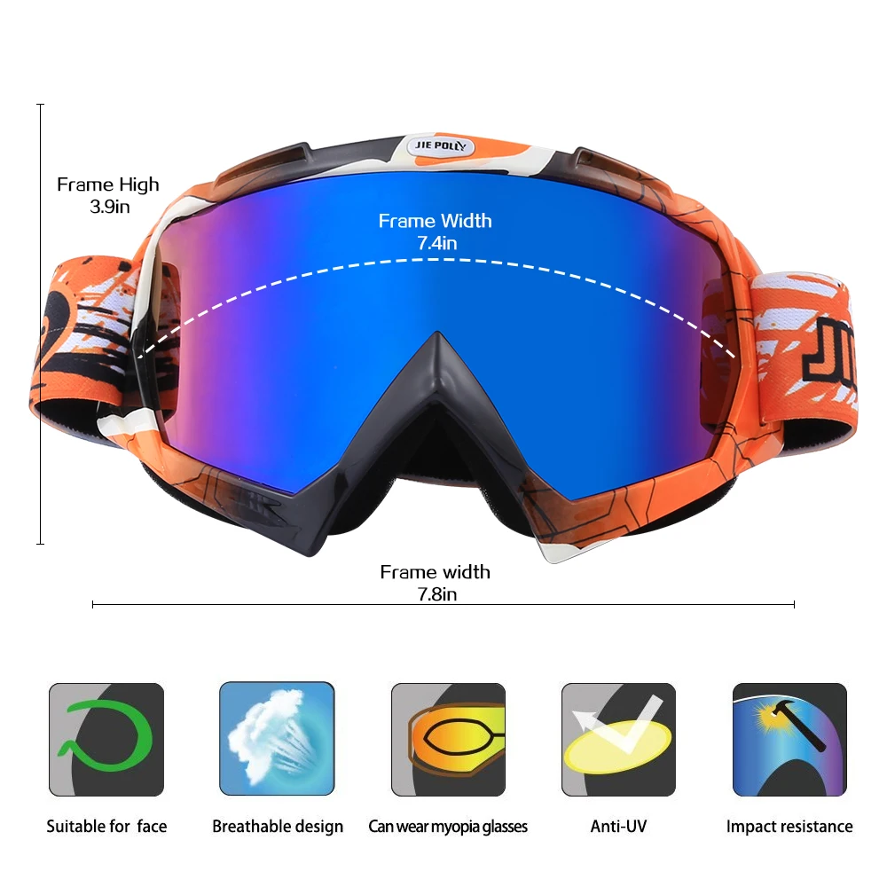 Special racing wholesale custom outdoor sports motorcycle goggles glasses motorcycle goggle motocross glasses