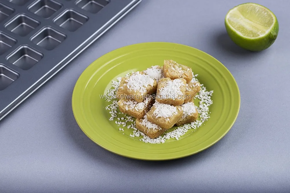 
Okay Bakeware Cutie Mini Brownie Bites Pan, Metallic 