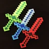 Novelty toy flashing LED plastic sword 3D block sword Hot sale party toys