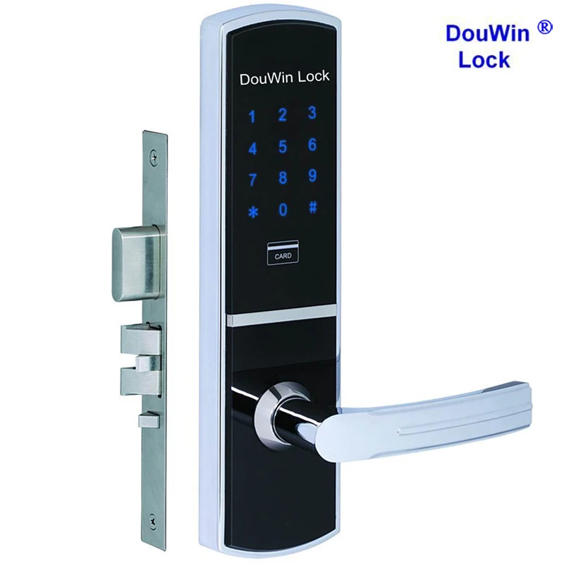 Electronic Security Password Lock Smart Key Card Door Lock Home