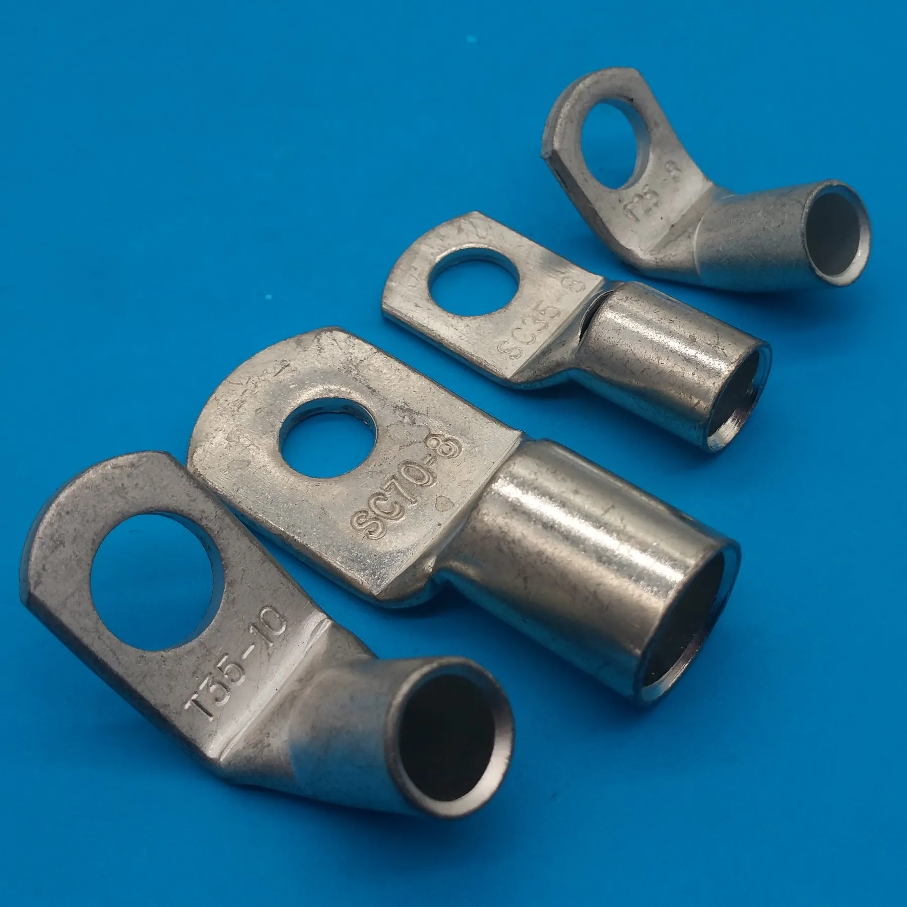 Insulated Round Ring Crimp Terminals Electrical Wire Connectors Types