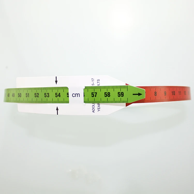 PP Material Eco-Friendly Soft Muac Measuring Tape Head