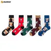 Cheap Custom-Made Cotton Basic Knitting Cool Calcetines Mens Dress Socks