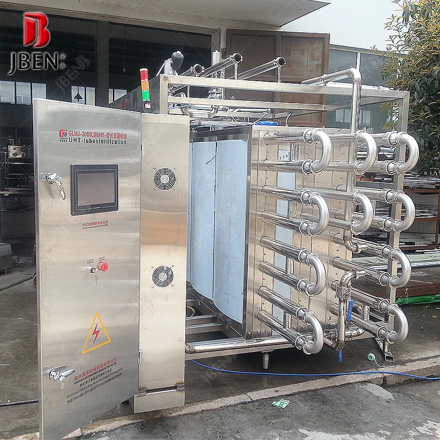 
zhejiang Fresh Milk UHT Ultra High Temperature Sterilization Machine 