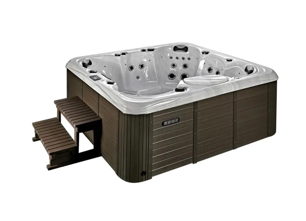Sunrans Sr878 Aristech Acrylic Outdoor Hot Tub 6 Person Hydro Spa Tub With Whirlpool Bathtub