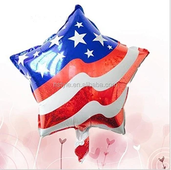 Amazon Good Selling 4th Of July Balloons American Flag Balloon