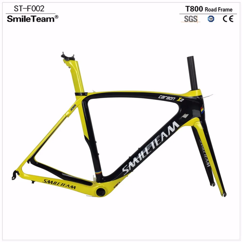 

Free Shipping 2018 Newest Design Road Bicycle Frame Carbon Frame Road Bike Frame Size