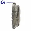 no standard stainless steel good quality gripper chain 08B special chain for packing bag