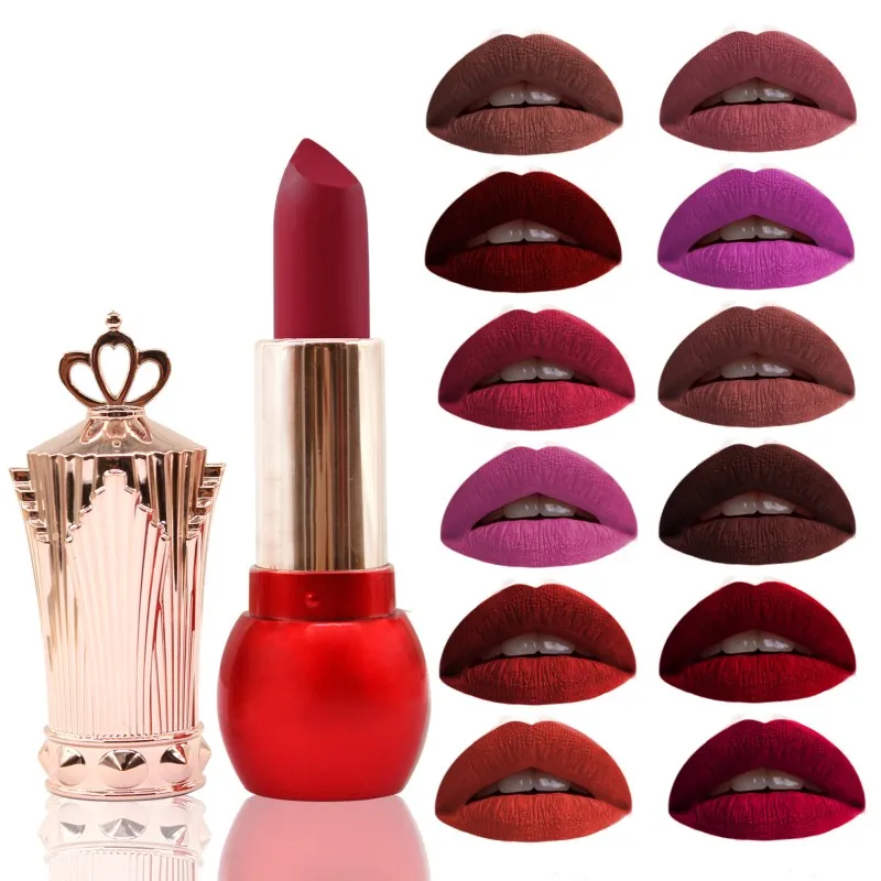 maroon color matte lipstick