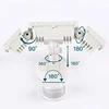 Motion Sensor IP65 Rotatable Double Square Heads LED Security Flood Light