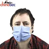 Logo Printed Cutstom Face Mask with Eye Shield for Workers/Female Face Mask