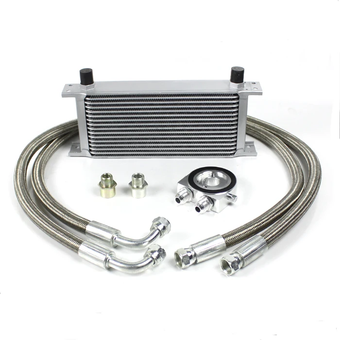 Mentor 16 Row Performance Engine Motorcycle Oil Cooler Kit - Buy Oil ...