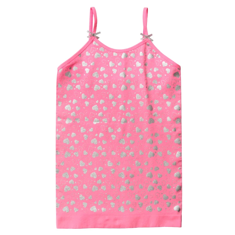 
Custom Print Tank Top Pink Clothes Girls Cute Kids Tank Top 