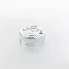 Wholesale 89/400 matte golden aluminum outer shell black plastic inner cap