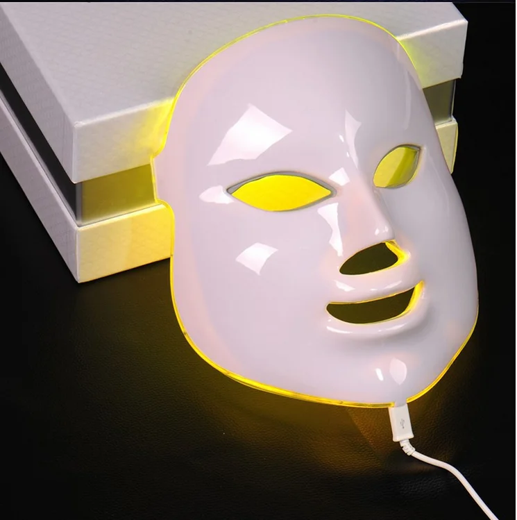 Professional Acne Treatment 7 Color Led Skin Rejuvenation Face Mask
