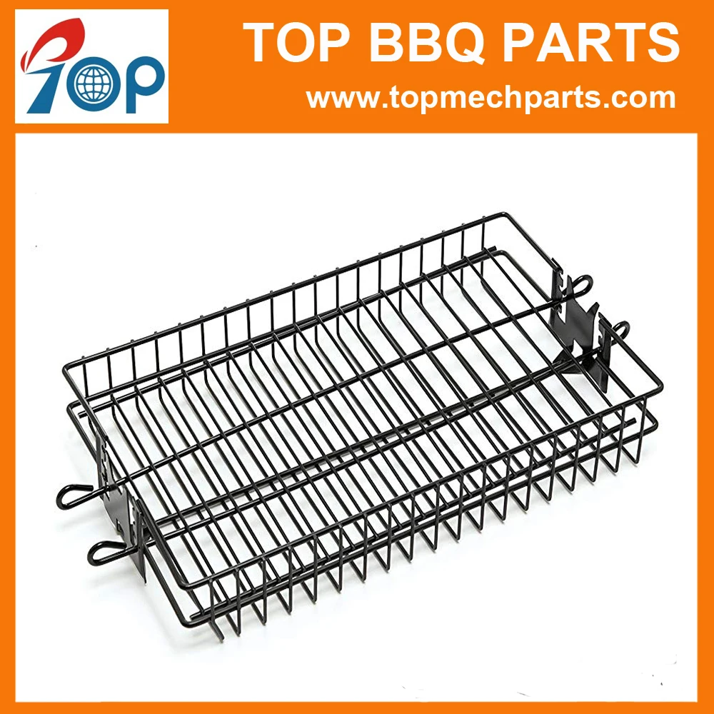 BGB01 Stainless Steel BBQ Spit Rotisserie Grill Basket Large Takes 22mm