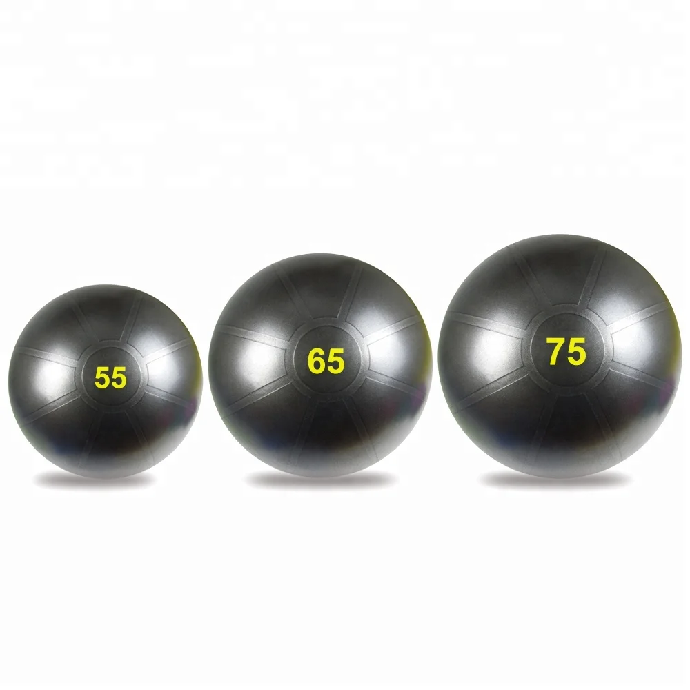 
Non-slip Yoga Balance ball Pvc Anti-burst Stability Gymnastic Ball Eco Friendly 