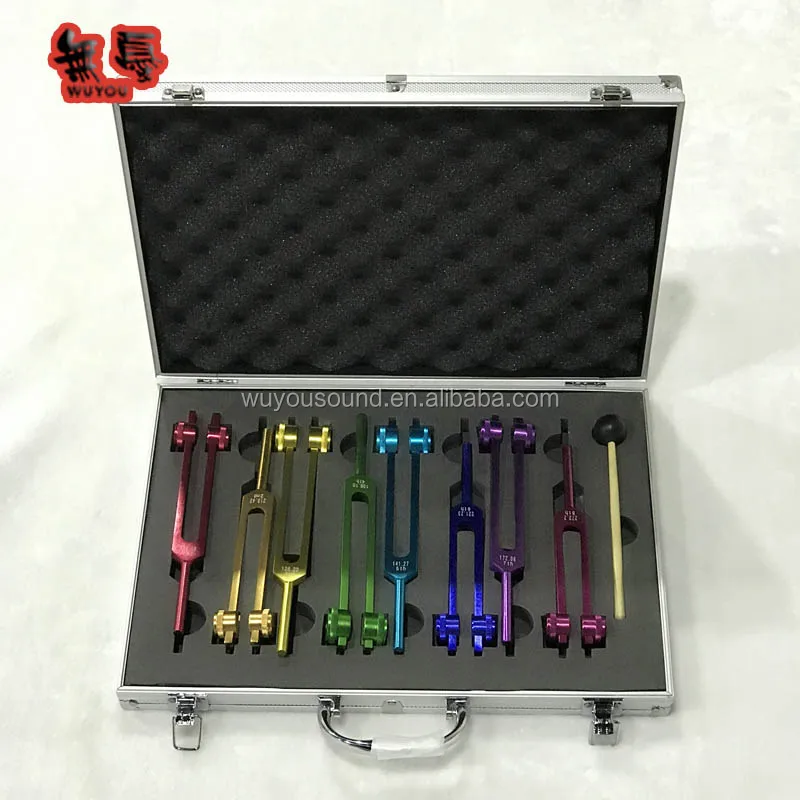 
Chakra Balance and Mind Body Spirit Sound Vabritation therapy tuning fork set 