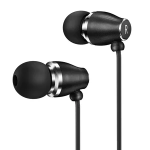 TOPK F07 Stereo Bass Ear Wired Earphones Mic