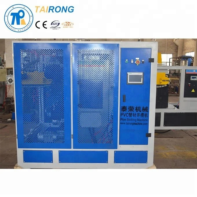 
Automatic TRJK106STS Threading Pvc Pipe Slotting Machine 