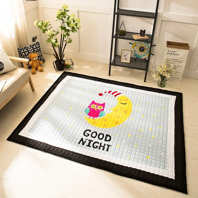 Cartoon Baby Play Mats/easy Clean Kids Crawl Mats/floor Protection Mats