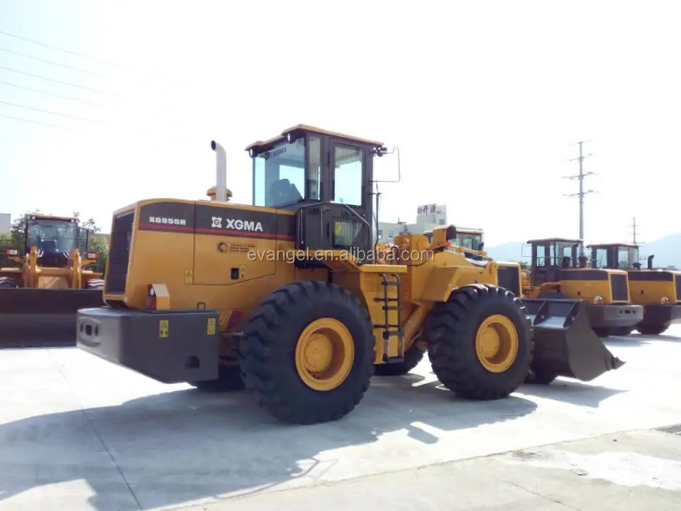 Cheap Wheel Loader Xgma 5 Ton Front End Loader Xg955h With 3m3 Bucket