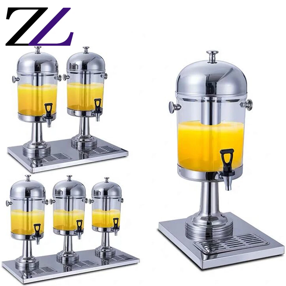 Buffet Wedding 2 Tank Commercial Cheap Juice Dispensers Machine Double