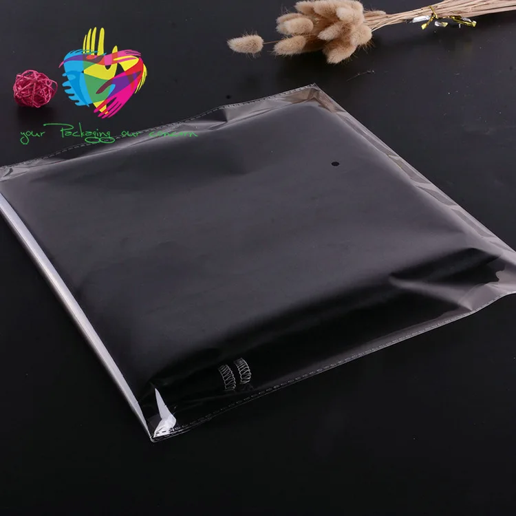
Wholesale cheap clear self adhesive seal clothes opp packing plastic bag /clear poly t-shirt bag 