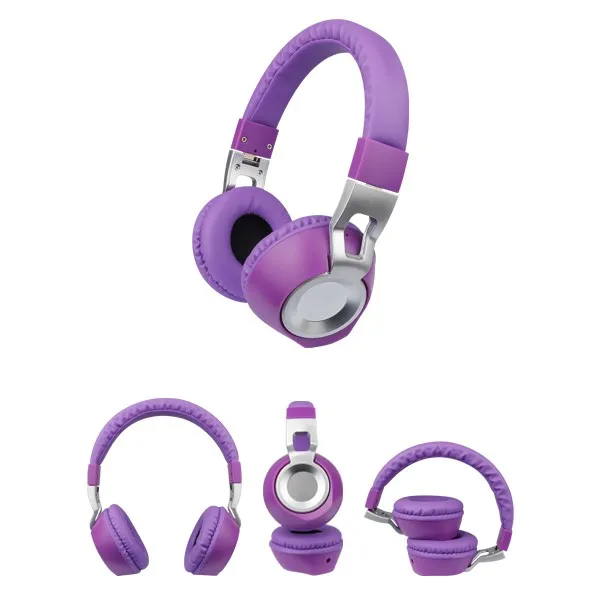Lightweight Foldable Headphones with Microphone and Volume Control for iPhone