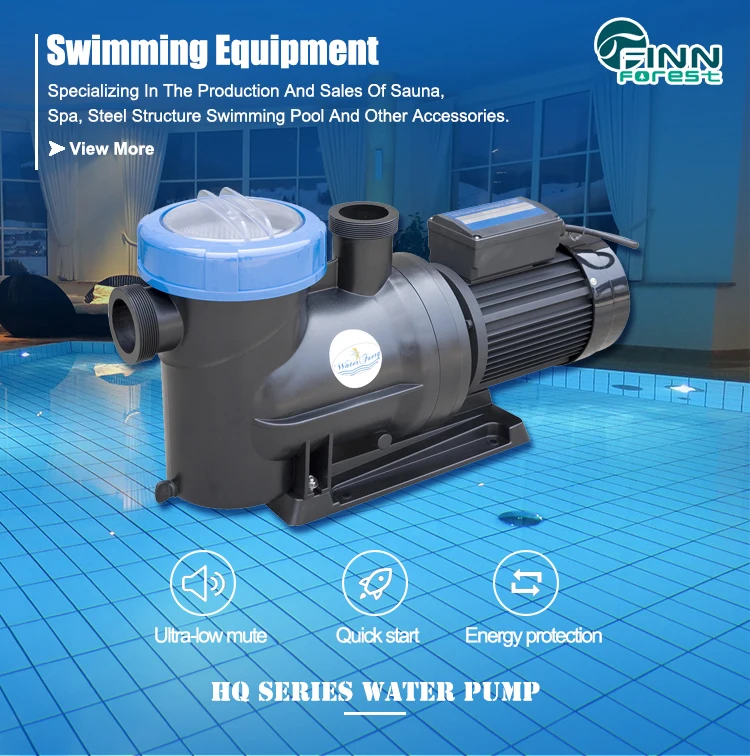 Pump Water Clean Swimming Pool Equipment Above Ground 1.0HP Swimming