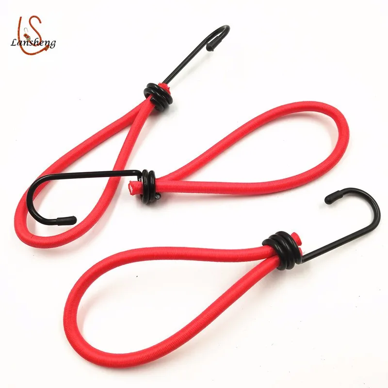 6mm Round Bungee Cord Loop With Hook - Buy Bungee Cord Loop With Hook 