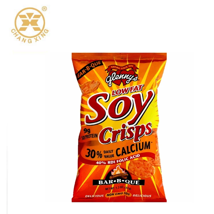 Plastic Packaging Food Sweet Potato Chips Bags Chips Package Roll