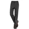 Sidiou Group New Men's Fleece Pants Outdoor Waterproof Hiking Camping Trekking Skiing Sport Trousers