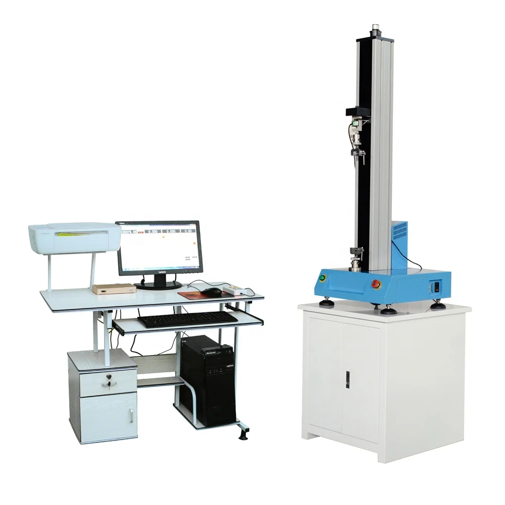 

5KN Single One Column Laboratory Rubber Material Testing Equipment Tensile Testing Machine Utm Machine
