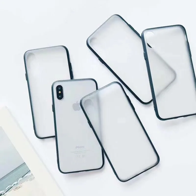 

sublimation blank Phone Case for iphone X case phone cover, Black