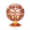 Windproof Ashtray with Lid Metal Portable Cigarettes Ashtray for