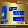 11X44 pixel 6mm thickness led scrolling message worldwide languages LED name Badge LED name Tag
