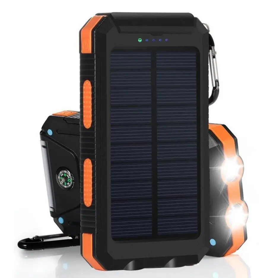 

Waterproof Solar Power Bank Universal Power Bank Best Solar Charger 10000mah Best Charger Supplier
