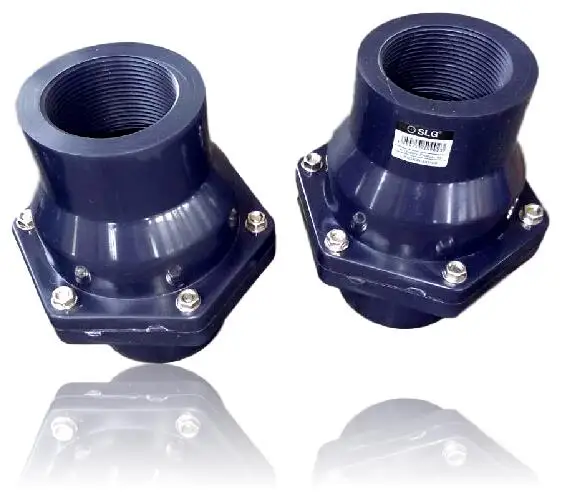 Irrigation System Non Return Swing Check Valve Pvc One Way Stop Valve