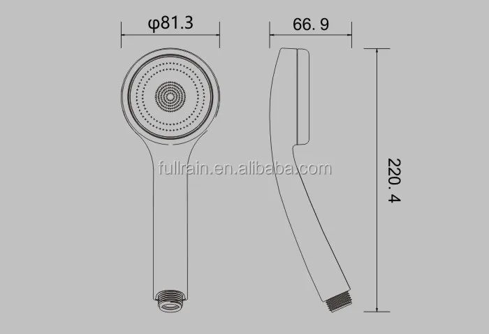 B2125 hand shower size.jpg