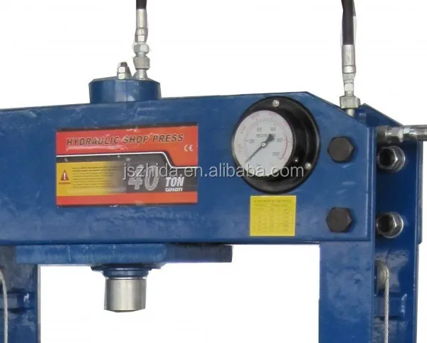 
40T small movable manual workshop hydraulic shop press 