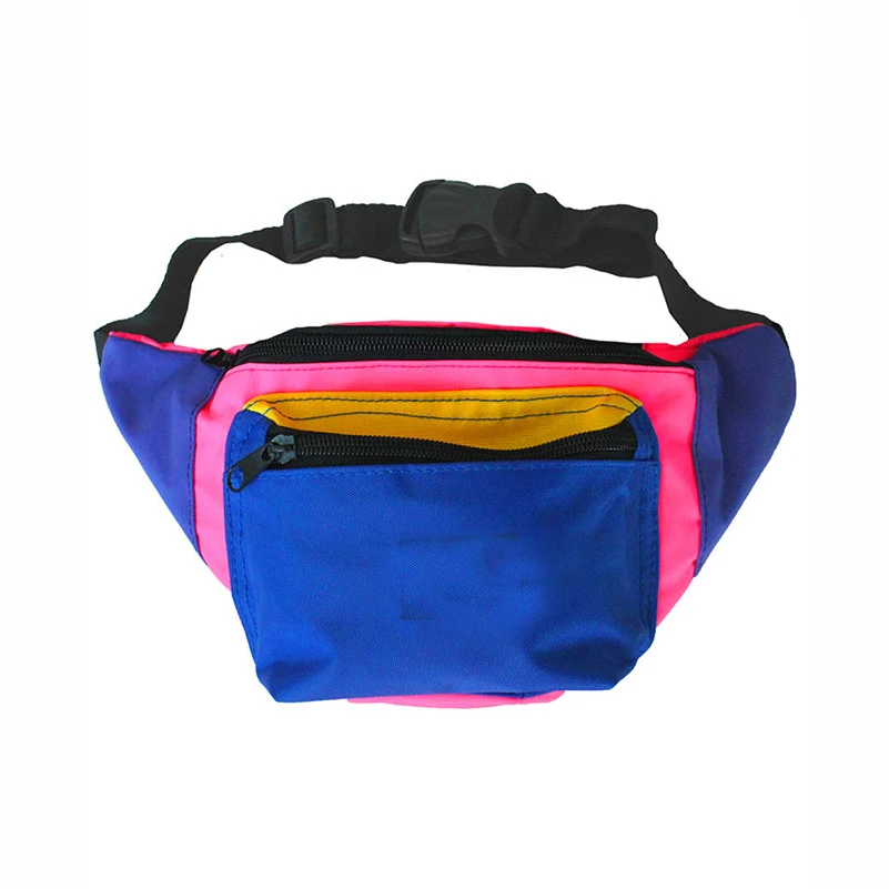 Oempromo custom colorful fashion party fanny pack bag