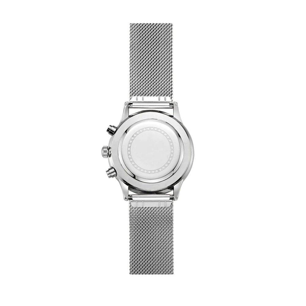 
Sell like hot cakes Watch male Chronograph Business Steel belt watch 